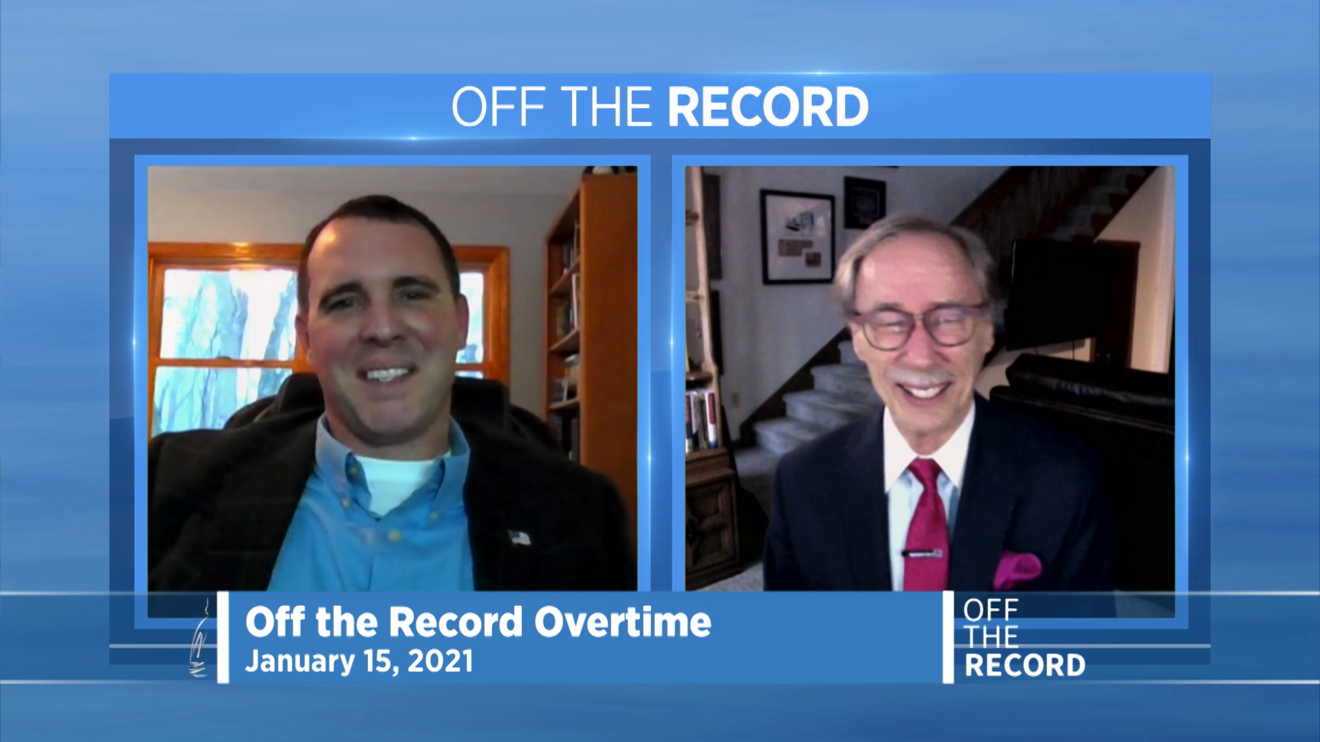 Off The Record Jan 15 21 Rep Thomas Albert Otr Overtime Season 50 Episode 5029 Pbs