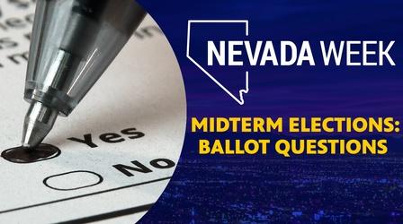 Video thumbnail: Nevada Week Midterm Elections: Ballot Questions
