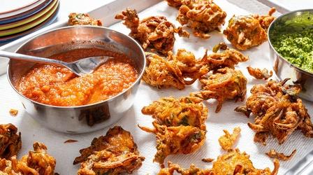 Video thumbnail: America's Test Kitchen Parathas and Pakoras