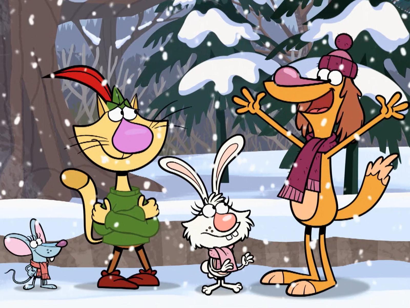 Nature Cat - Granny Bunny's Wintery Surprise! Video | PBS KIDS