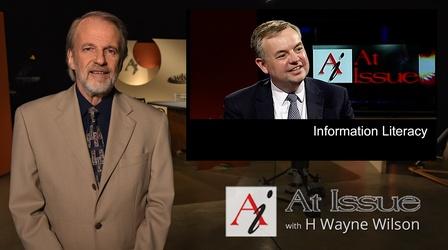 Video thumbnail: At Issue S33 E31: Information Literacy