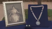 Appraisal: Diamond Sautoir Necklace & Earrings, ca. 1905