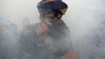 Video thumbnail: PBS NewsHour In Libya and Yemen war zones, COVID-19 adds a 2nd front