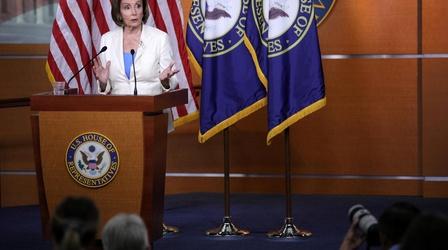 Video thumbnail: PBS NewsHour News Wrap: Pelosi announces Jan. 6 select committee