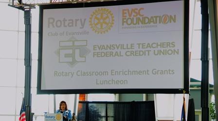 Video thumbnail: Evansville Rotary Club Regional Voices: Classroom Enrichment Grants