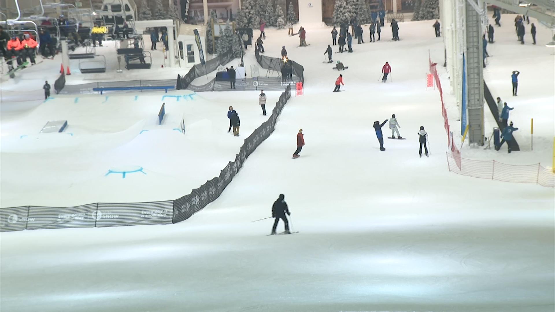 The dystopian experience of skiing in New Jersey's new American Dream mall