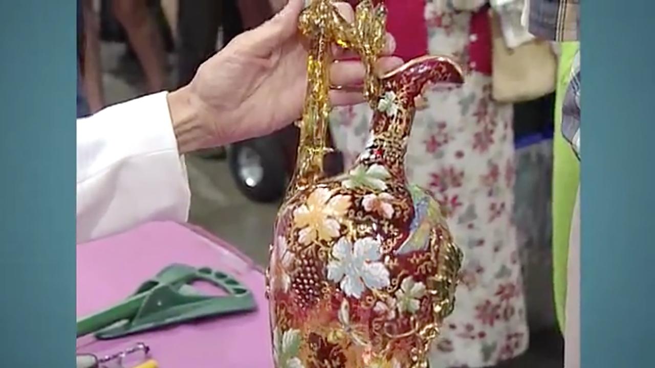 Antiques Roadshow | Appraisal: Continental Ruby Glass Ewer, ca. 1900