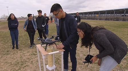 Video thumbnail: Inside California Education Sky’s the Limit – Drones in Schools
