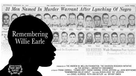 Video thumbnail: SCETV Specials Remembering Willie Earle