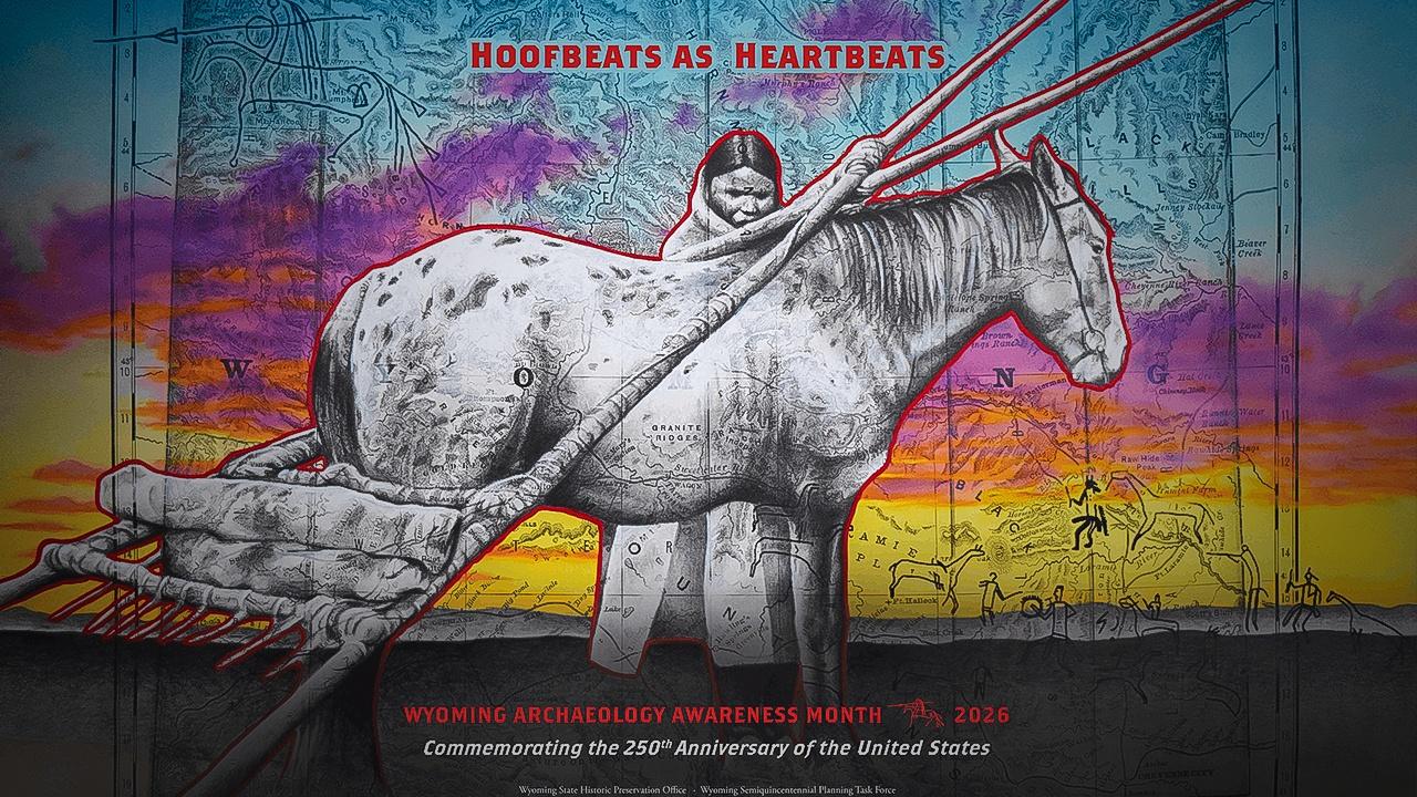 The Wyoming State Historic Preservation Office takes top national honors again with its 2026 poster.