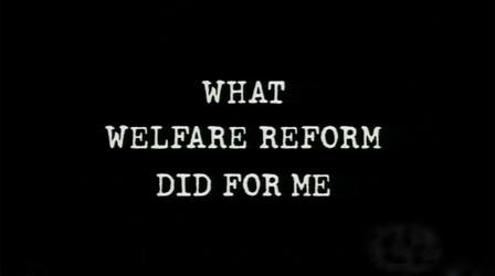 Video thumbnail: WPT Archives: 1990s What Welfare Reform Did For Me