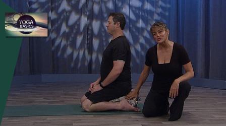 Video thumbnail: Yoga Basics with patty Warrior I to III Flow