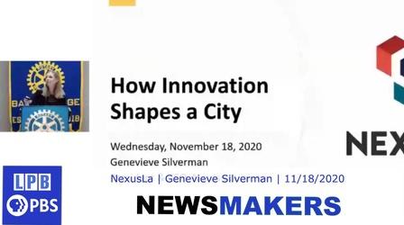 Video thumbnail: Newsmakers NexusLa | Genevieve Silverman | Newsmakers | 11/18/2020