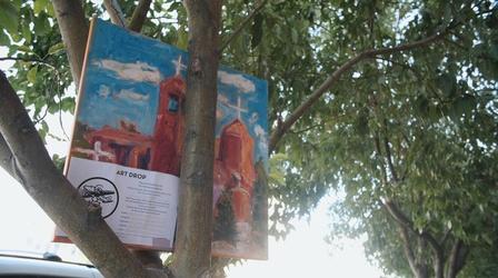 Video thumbnail: Arts District Drop Art, Raise Awareness | Wayne Brungard