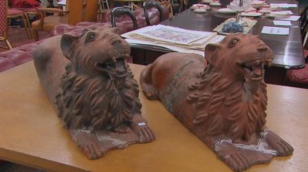 Video thumbnail: Antiques Road Trip Phil Serrell and Arusha Irvine, Day 1