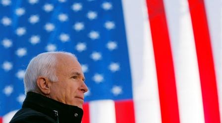 Video thumbnail: PBS NewsHour A personal look at John McCain’s political impact