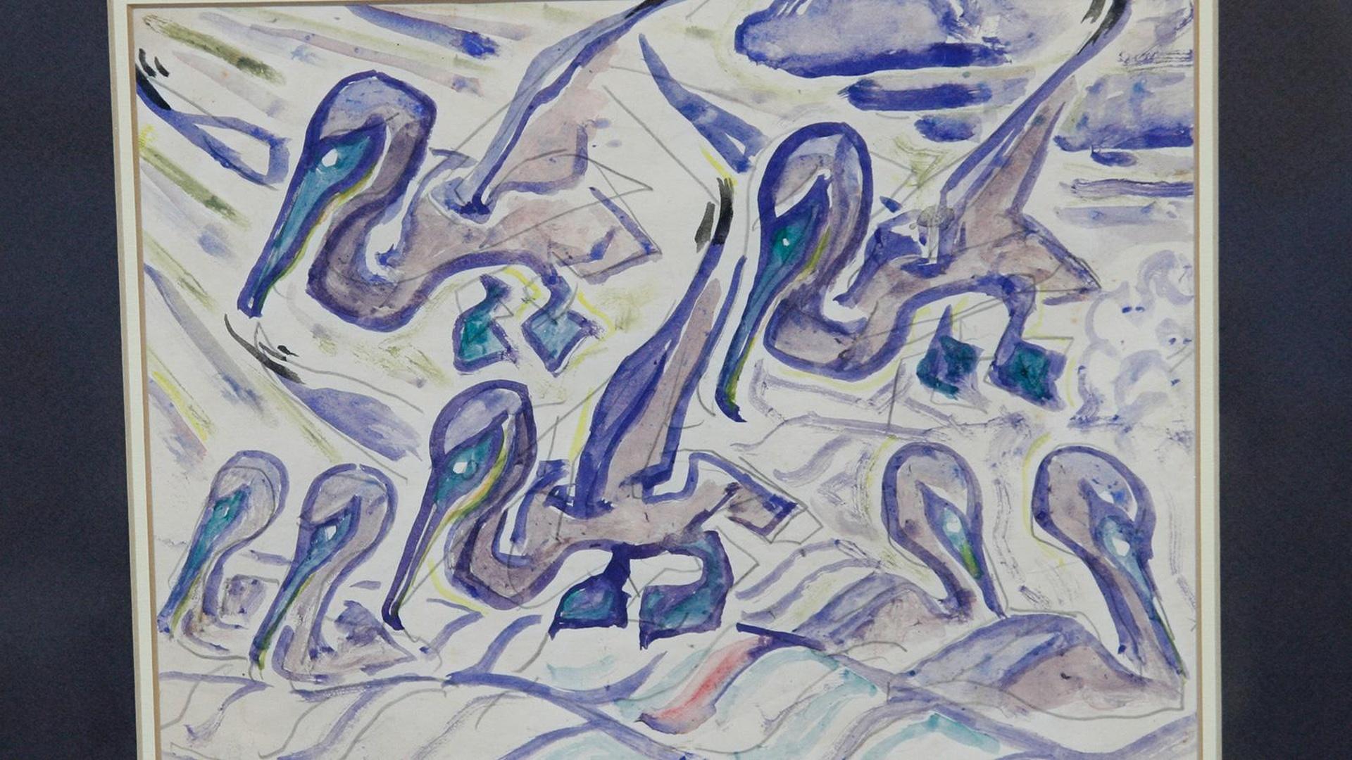 Appraisal 1965 Walter Anderson Watercolor Antiques Roadshow ALL ARTS