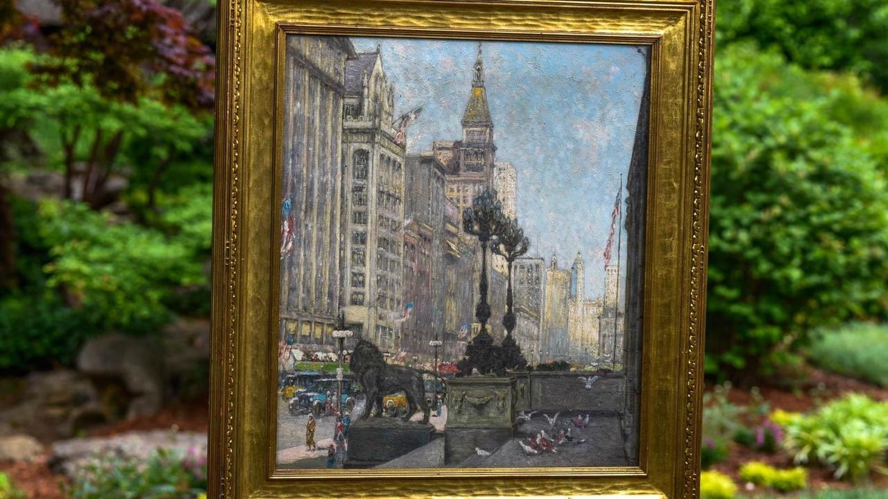Antiques Roadshow | Appraisal: William Clusmann Oil, ca. 1924