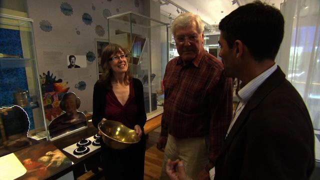 Colin Baker and Peter Purves