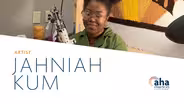 Art Amplifying Voices with Artist Jahniah Kum