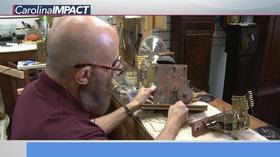 Video thumbnail: Carolina Impact Keeping the Tradition of Clock Repair Alive