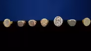 Appraisal: Early 20th C. Gold Signet Ring Collection