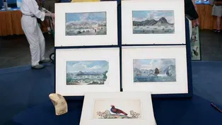 Appraisal: Chinese Paintings & Scrimshaw, ca. 1850