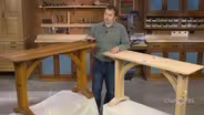 Trestle Hall Table