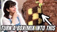 Checkerboard Cake Made Easy | Step-by-Step Guide!