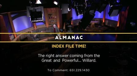 Video thumbnail: Almanac Index File Question | 1908 Radio Play