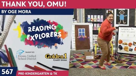 Video thumbnail: Reading Explorers PK-TK-567: Thank You, Omu! by Oge Mora