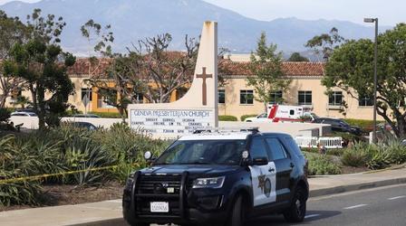 Video thumbnail: PBS NewsHour New Wrap: Police say California church attack driven by hate