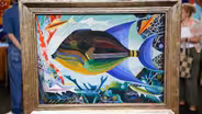 Appraisal: Joseph Stella Oil & Original Frame, ca. 1925