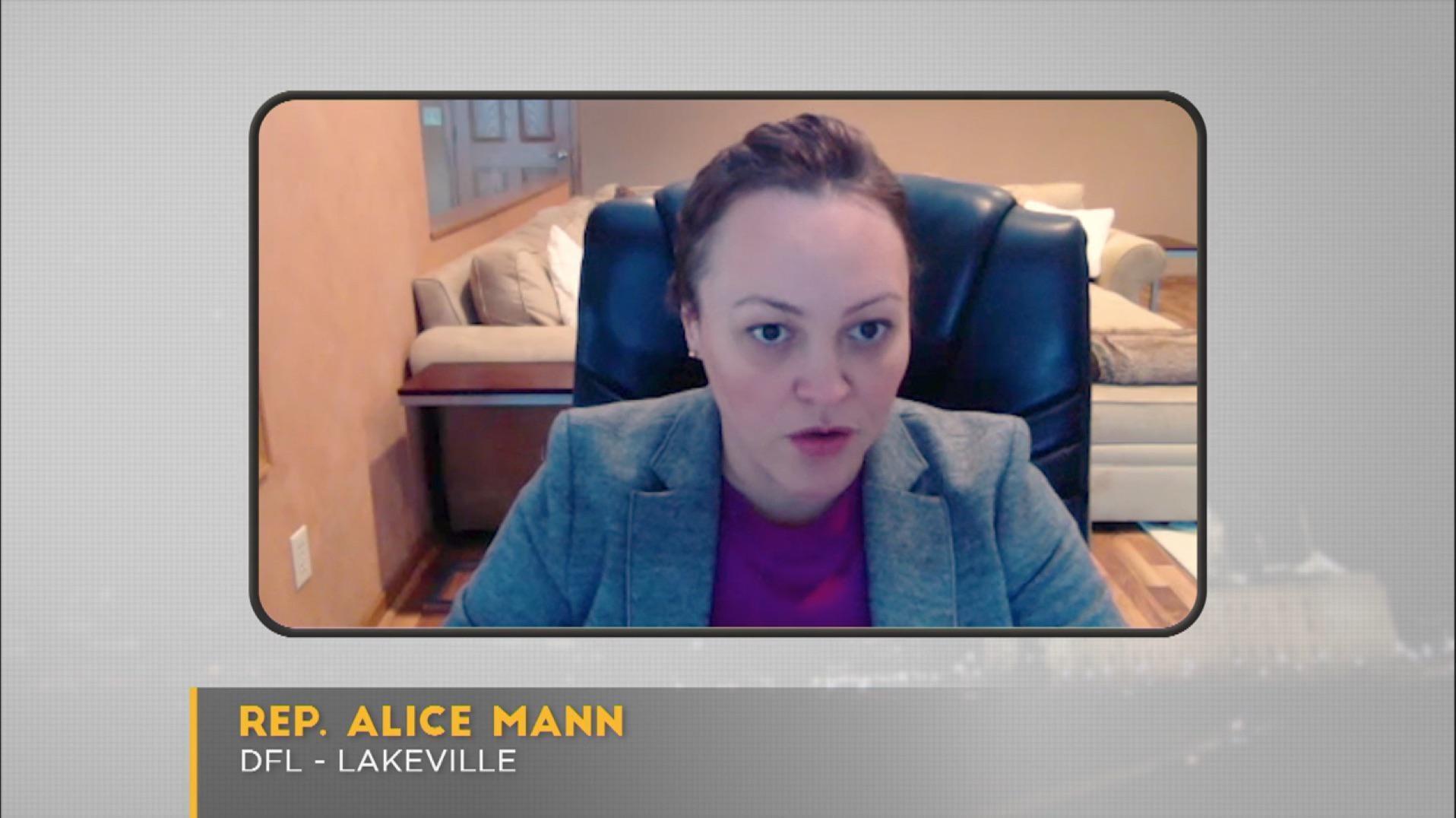 Rep. Alice Mann: ER Doc and DFL lawmaker