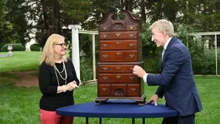 Appraisal: Chippendale-style Chest-on-chest, ca. 1875
