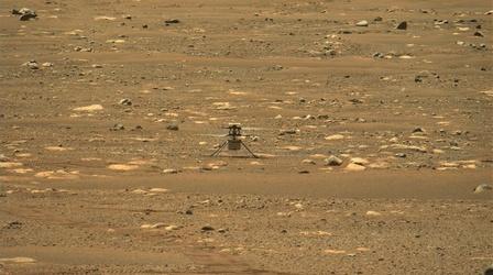 Video thumbnail: PBS NewsHour Ingenuity's flight on Mars rings in a new era of aviation