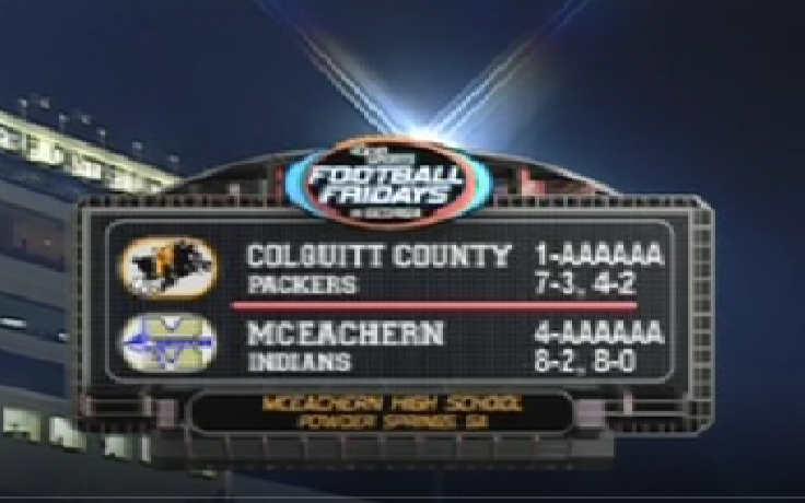 Football Fridays in Georgia, GHSA Playoff Round 1: Colquitt County vs.  McEachern, Season 2012, Episode 28