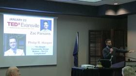 Video thumbnail: Evansville Rotary Club Regional Voices: Zac Parsons & Philip Hooper, Design Matters