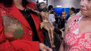 Appraisal: Mid-19th C. José Rafael Aragón Crucifix