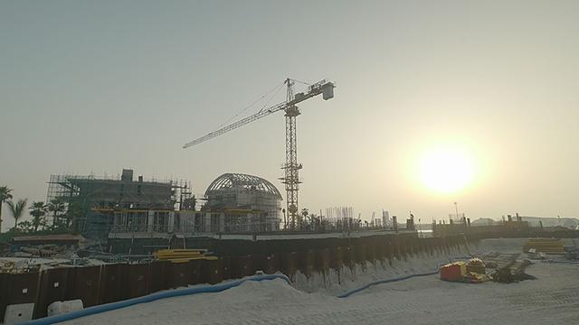 Construction on Sweden Island Begins