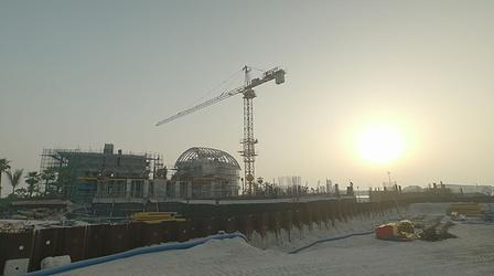 Construction on Sweden Island Begins