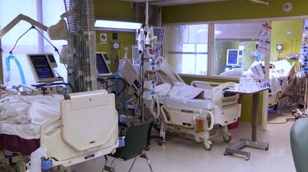 Video thumbnail: NJ Spotlight News NJ hospital beds fill as immunity wanes to COVID-19 vaccines
