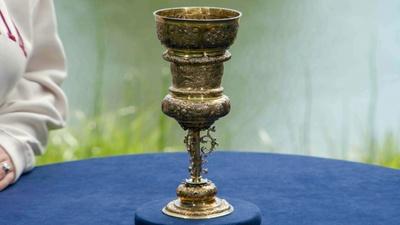 Appraisal: Augsburg Silver-gilt Chalice, ca. 1600