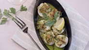 Lemon Baked Scallops
