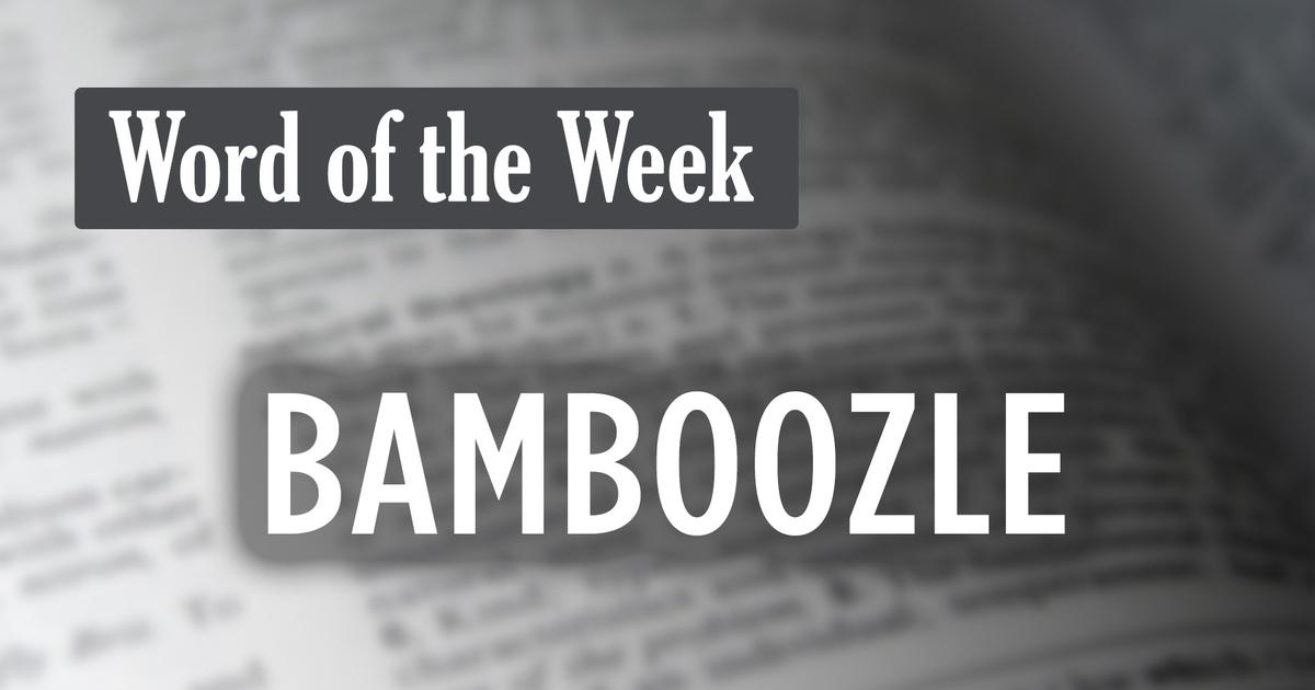 months and days of the week bamboozle