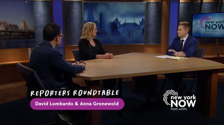 Video thumbnail: New York NOW Reporters Roundtable: Abortion in NY, Anthony Delgado