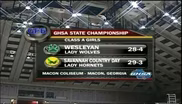 GHSA 1A Girls Final: Wesleyan vs. Savannah Country Day