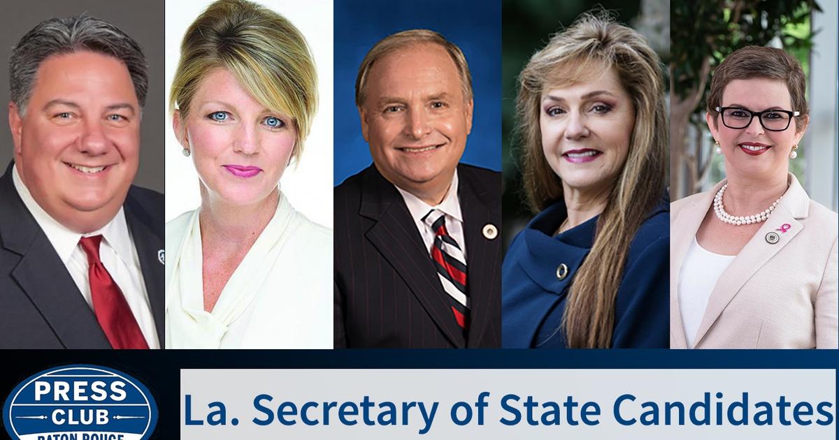 Press Club, La. Secretary of State Candidates, 10/08/18, Season 14