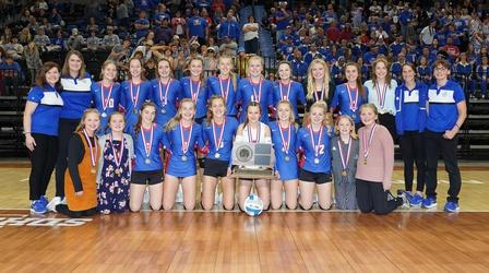 Video thumbnail: High School Activities 2021 B Volleyball | Warner vs. Colman-Egan