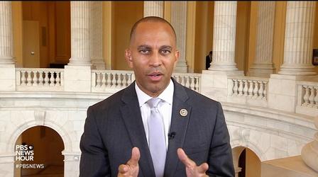 Video thumbnail: PBS NewsHour The 3 key points Rep. Jeffries took from Mueller's testimony
